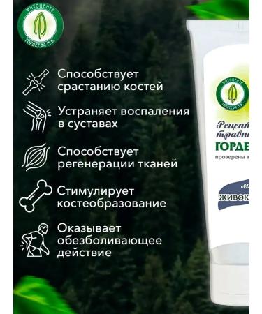 Gordeev Joint ointment from pain - Buy Online on GoSupps.com