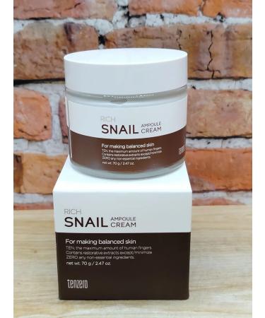 Tenzero Ampoule cream for the face neck and neckline