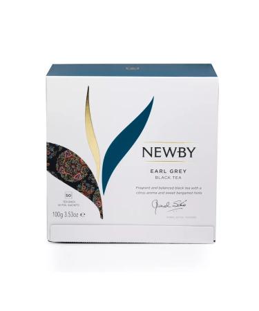 newby Black tea Earl Grey in bags 2 g x 50 pcs - Buy Online on GoSupps.com