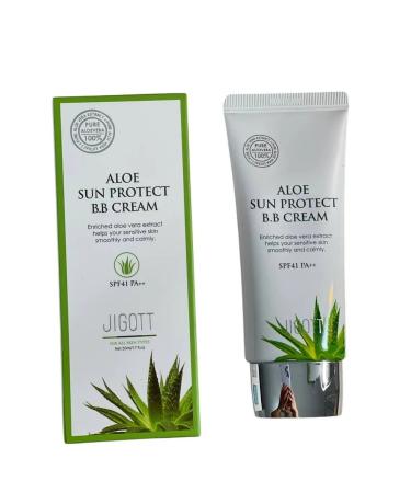Jigott Sunglasses BB face cream Aloe BB SPF41PA ++ - Buy Online on GoSupps.com