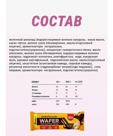 BombBar Wafli WAFER (VAFAPA) Protein 22% protein 12pcs - Buy Online on GoSupps.com