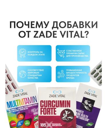 Zade Vital Vitamin D3 Fort for immunity 60 capsules - Buy Online on GoSupps.com