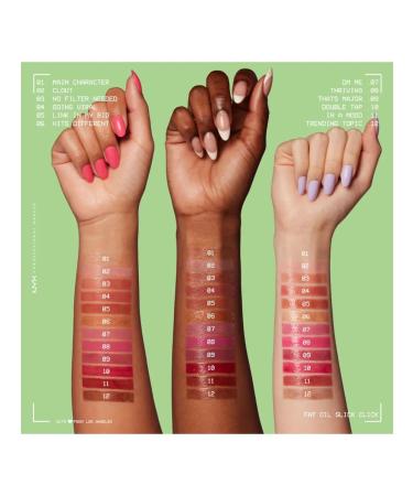 NYX Professional Makeup Fat Oil Slick Click 'Lip oil' 'Double Tap' ' - Buy Online on GoSupps.com