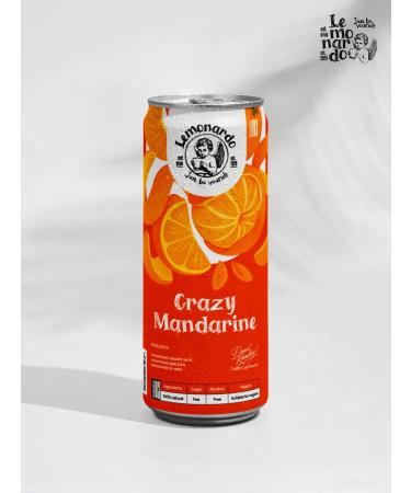 Lemonardo Lemonada natural tangerine and basil 330 ml - Buy Online on GoSupps.com