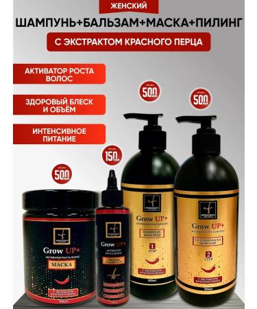 AROMAFABULE Red Pepper Hair Care Set