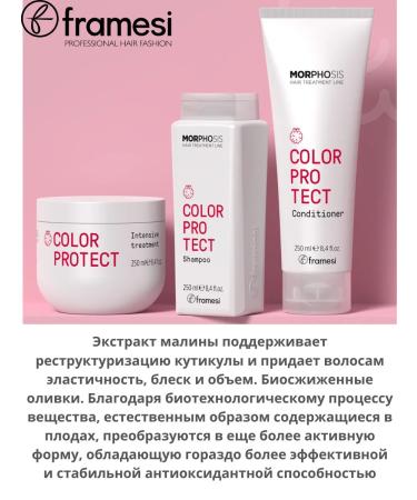 Framesi Set of shampoo and conditioner Morphosis Color 250 ml - Buy Online on GoSupps.com
