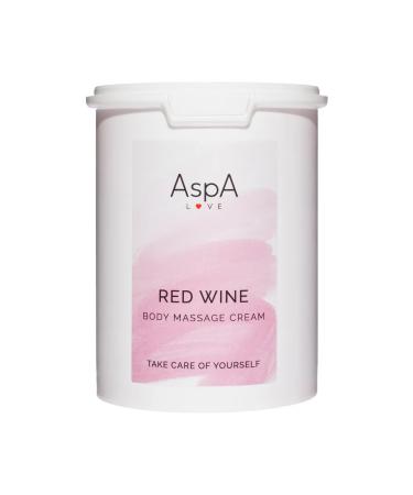 AspA Love Massage body cream wine 1000g - Buy Online on GoSupps.com