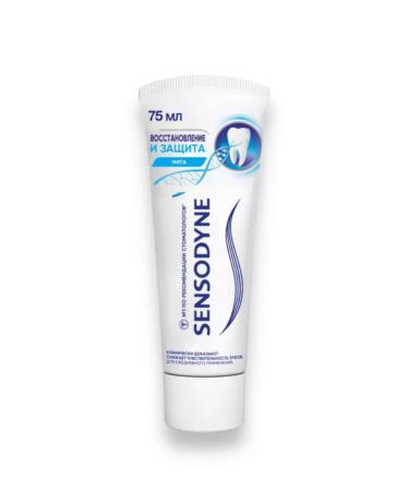 Sensodyne Toothpaste Sensodin Restoration and Mint Protection -3 pcs - Buy Online on GoSupps.com