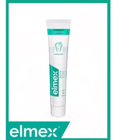 Elmex Toothpaste plus for sensitive teeth 75 ml 3 pcs - Buy Online on GoSupps.com