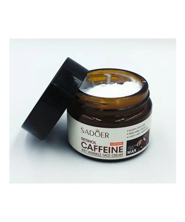 SADOER Original. Cream against wrinkles with retinol and face caffeine - Buy Online on GoSupps.com