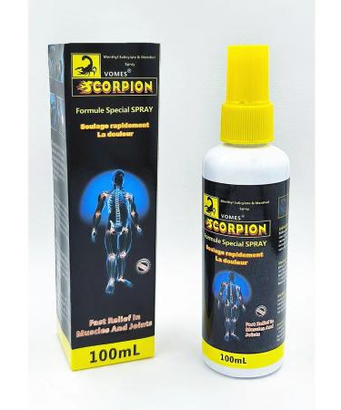 Scorpion Original. Creram Spray Scorpio from Removing the Pain in the Joints