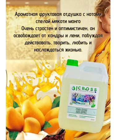 sinerCROSS Gel-cream for shower power 5 liters of mangoes - Buy Online on GoSupps.com