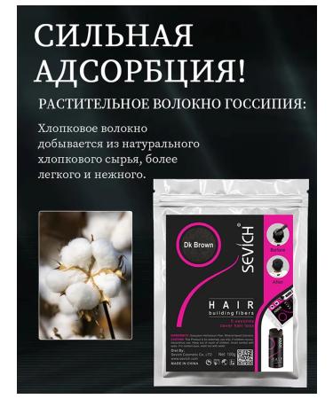 Sevich Thickener for hair 100 grams - Buy Online on GoSupps.com