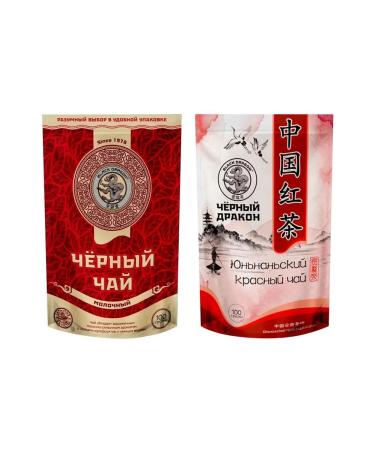 Black Dragon Black (milk) + Yunnan red 200 grams