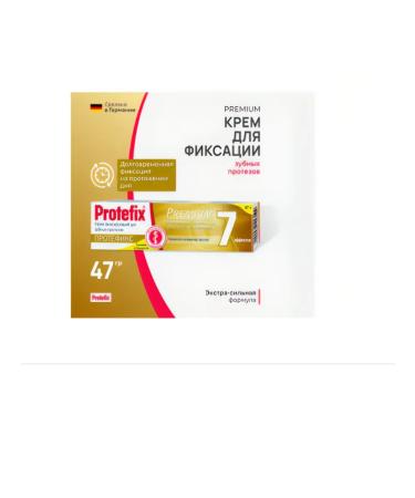 Protefix for dentures Cream for fixing dentures Protefix Premium - Buy Online on GoSupps.com