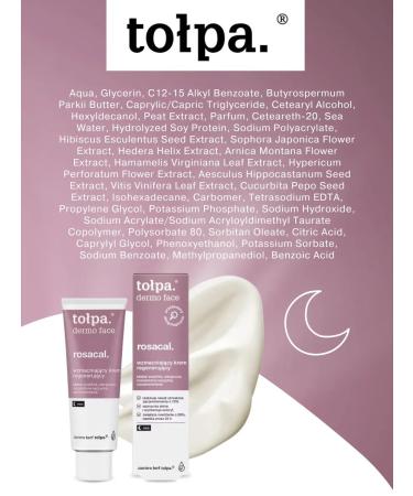 CROWD Dermo Face Rosacal strengthening the regenerative cream of night - Buy Online on GoSupps.com