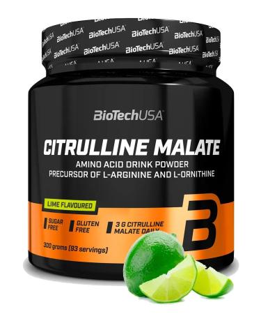 BioTechUSA Amino acid citrullin Citrulline Malate 300g. lime - Buy Online on GoSupps.com