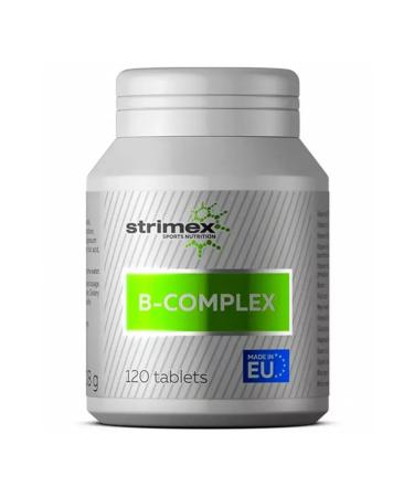 Strimex B-Complex B-Complex Vitamins 120 tablets - Buy Online on GoSupps.com