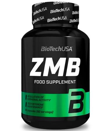 BioTechUSA Complex zinc magnesium b6 zmb 60 capsules - Buy Online on GoSupps.com