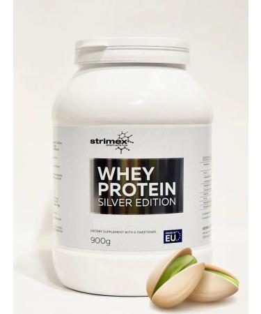 Strimex Protein Whey Protein Silver Edition 900G pistachi - Buy Online on GoSupps.com