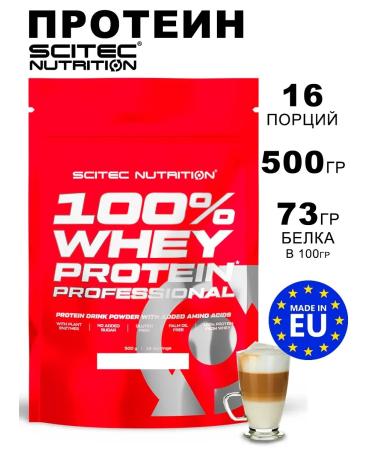 Scitec Nutrition Protein 100% Whey Professional 500 g of ice coffee