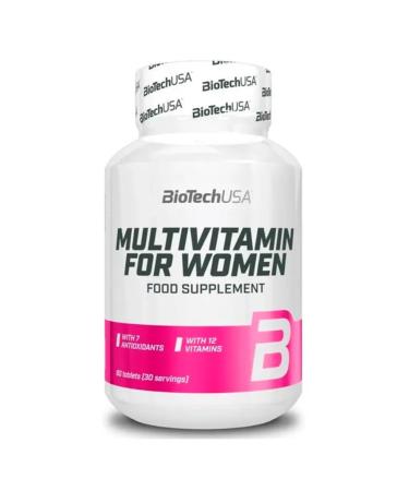 BioTechUSA Vitamins for women Multivitamin for Women 60 tablets - Buy Online on GoSupps.com