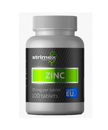Strimex Zinc 100 tablets - Buy Online on GoSupps.com
