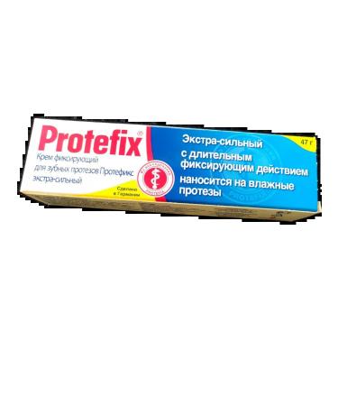 Protefix for dentures Cream for fixing dentures Protefix 47 g - Buy Online on GoSupps.com