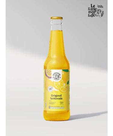 Lemonardo Lemonada natural maracuya 12 pieces 330 ml - Buy Online on GoSupps.com