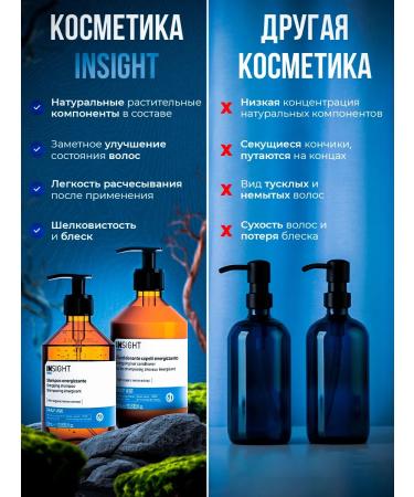 Insight Hair shampoo Professional Daily Use 400 ml - Buy Online on GoSupps.com