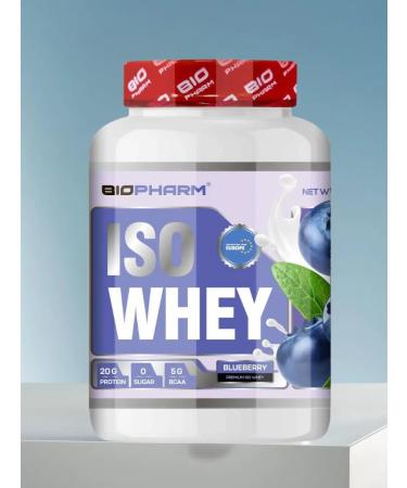 BioPharm Protein protein Premium ISO Whey Blueberries 1920