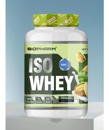 BioPharm Protein protein Premium ISO Whey Pistachi 1920