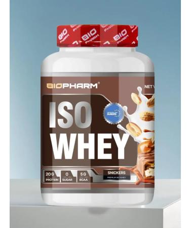 BioPharm Protein protein Premium ISO WHEY SCRONERS 1920