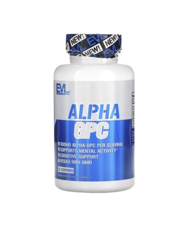 EVLution Nutrition Alpha GPC 150 mg 60 plant capsules