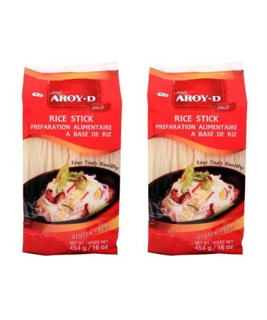 Aroy-D Lapsha rice 3 mm 454 g 2 pcs