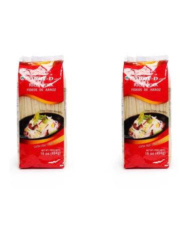 Aroy-D Lapsha rice 10 mm 454 g 2 pcs