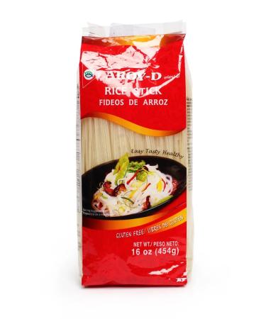 Aroy-D Lapsha rice 10 mm 454 g 2 pcs - Buy Online on GoSupps.com