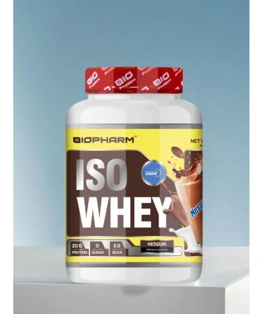 BioPharm Protein protein Premium ISO Whey Nesvik 908g