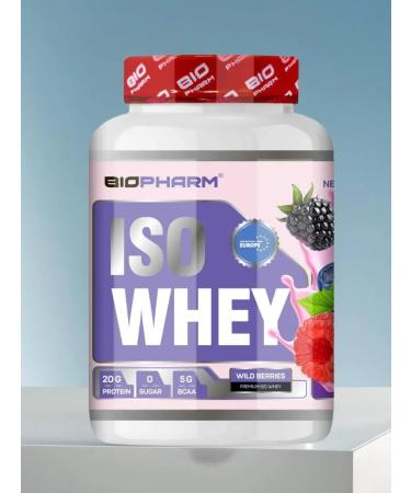 BioPharm Protein protein Premium ISO Whey Forest Berries 1920