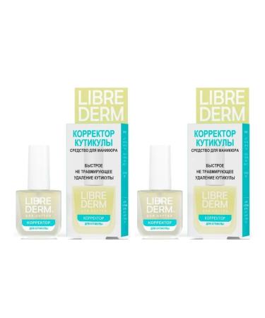 LIBREDERM LibriderM Cutor Cleaner Nail tool 10ml 2 pcs