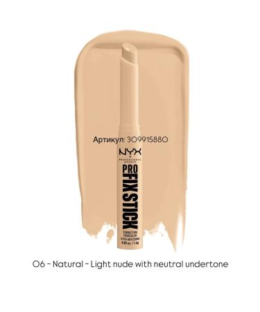NYX Professional Makeup Conceler Nyx Pro Fix Stick Correcting Concealer 06