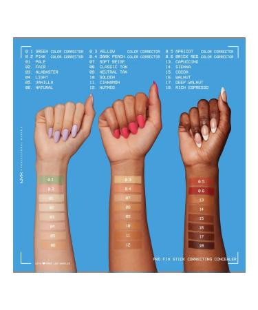 NYX Professional Makeup Conceler Nyx Pro Fix Stick Correcting Concealer 06 - Buy Online on GoSupps.com