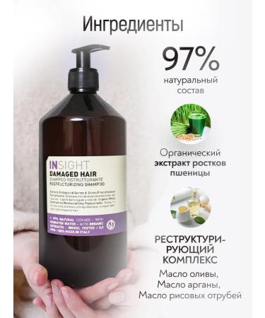 INsight Shampoo for damaged hair Professional set - Buy Online on GoSupps.com