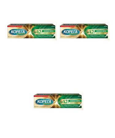 Korega Professional cream for fixing dentures delicate m 3 pcs