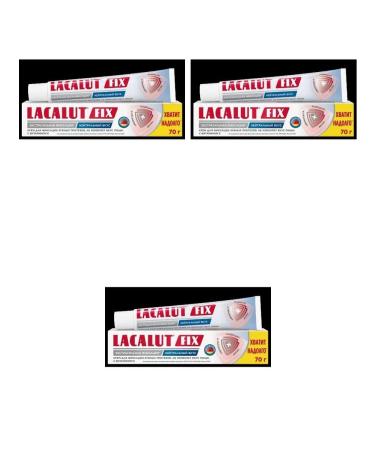 LACALUT Fix cream for fixing dentures neutral 3 pcs
