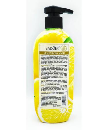 sadoer Original Gel shower cream with lemon extract - Buy Online on GoSupps.com