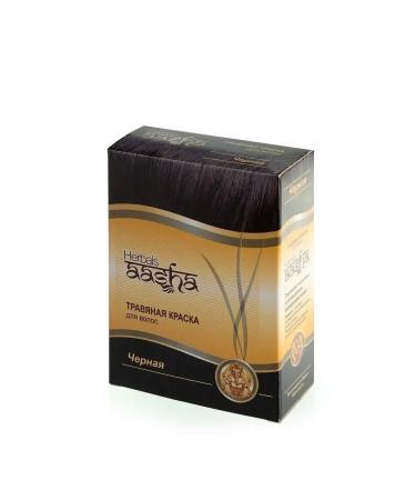 Aasha Herbals Hair dye grass black 60 g