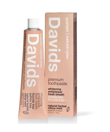 David's Toothpaste Set of natural dental pastes Davids USA (for a year) - Buy Online on GoSupps.com