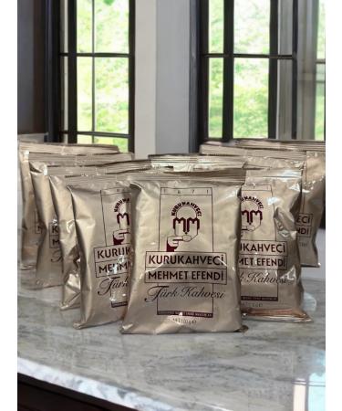 Mehmet Efendi Kurukahveci Turkish coffee Mehmet Efendi ground 100 g x 9 pieces - Buy Online on GoSupps.com