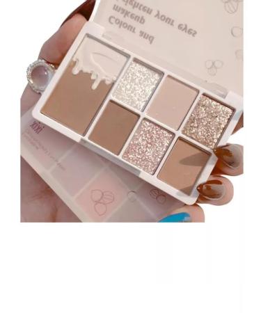 XIXI Nude palette of matte shadows tone 02 - Buy Online on GoSupps.com